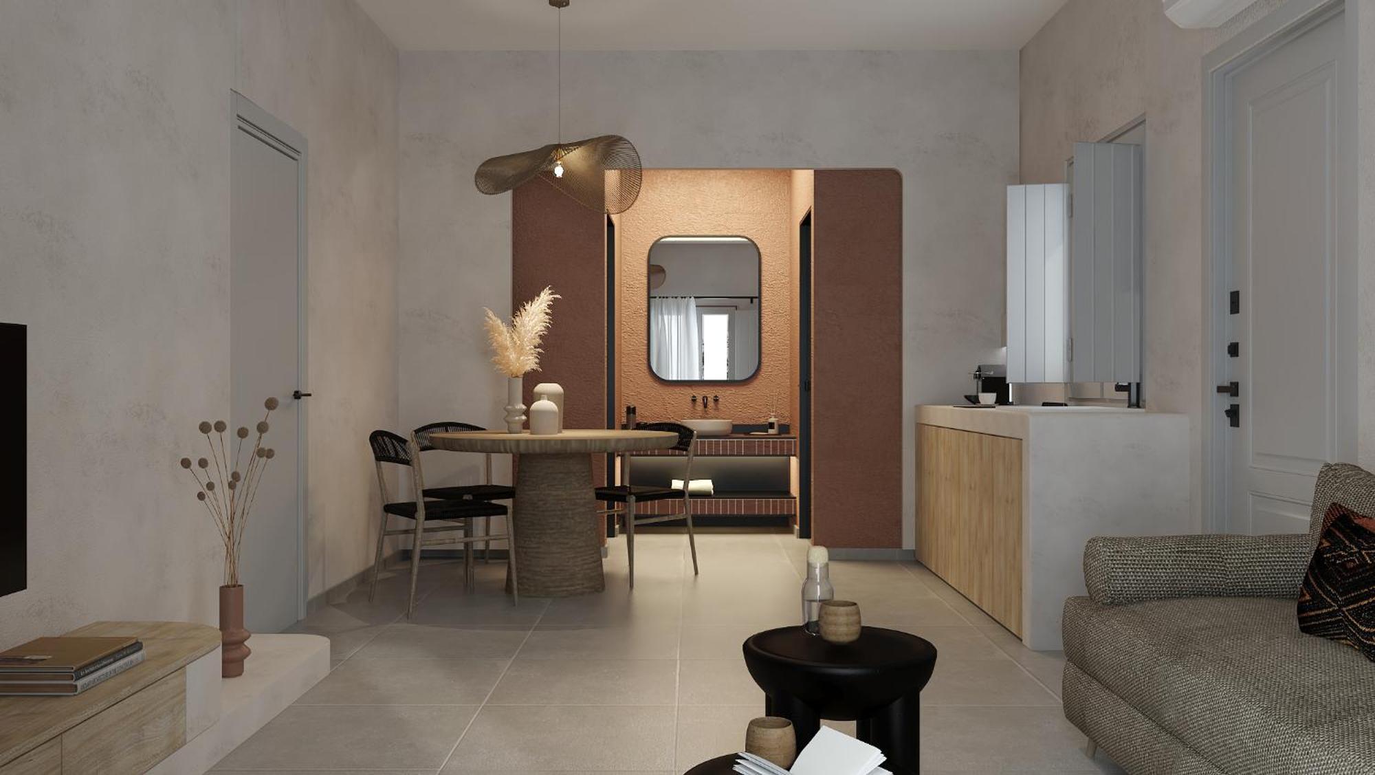 Santorini Family Apartments คามารี ภายนอก รูปภาพ