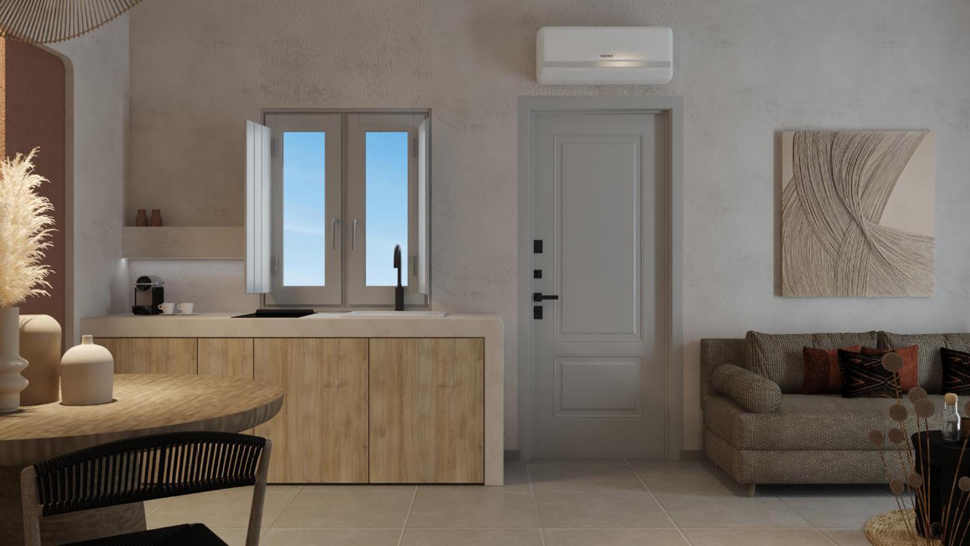 Santorini Family Apartments คามารี ภายนอก รูปภาพ